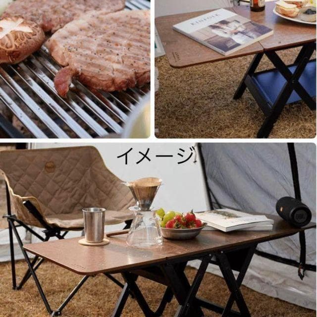 【新品】 BBQグリル &テーブル コンロ アウトドア キャンプ 幅103cm