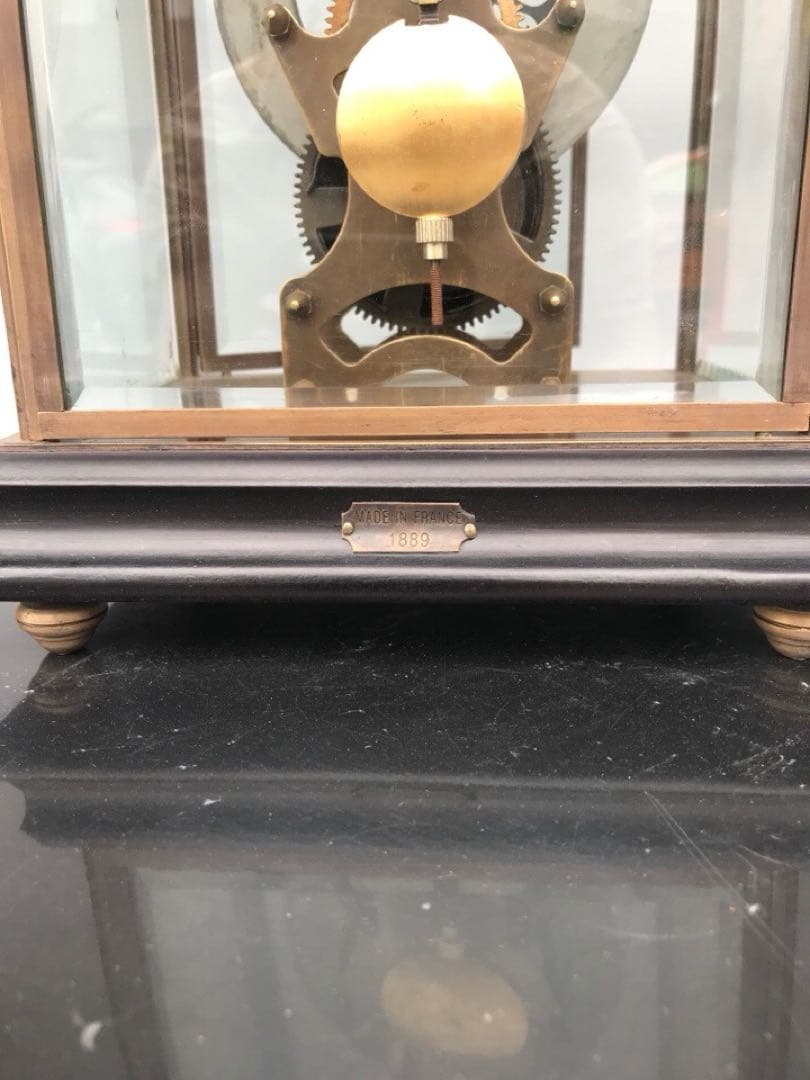 海外時計純銅31日巻き　報時機能付きの座時計　クラシックなインテリア　インテリア