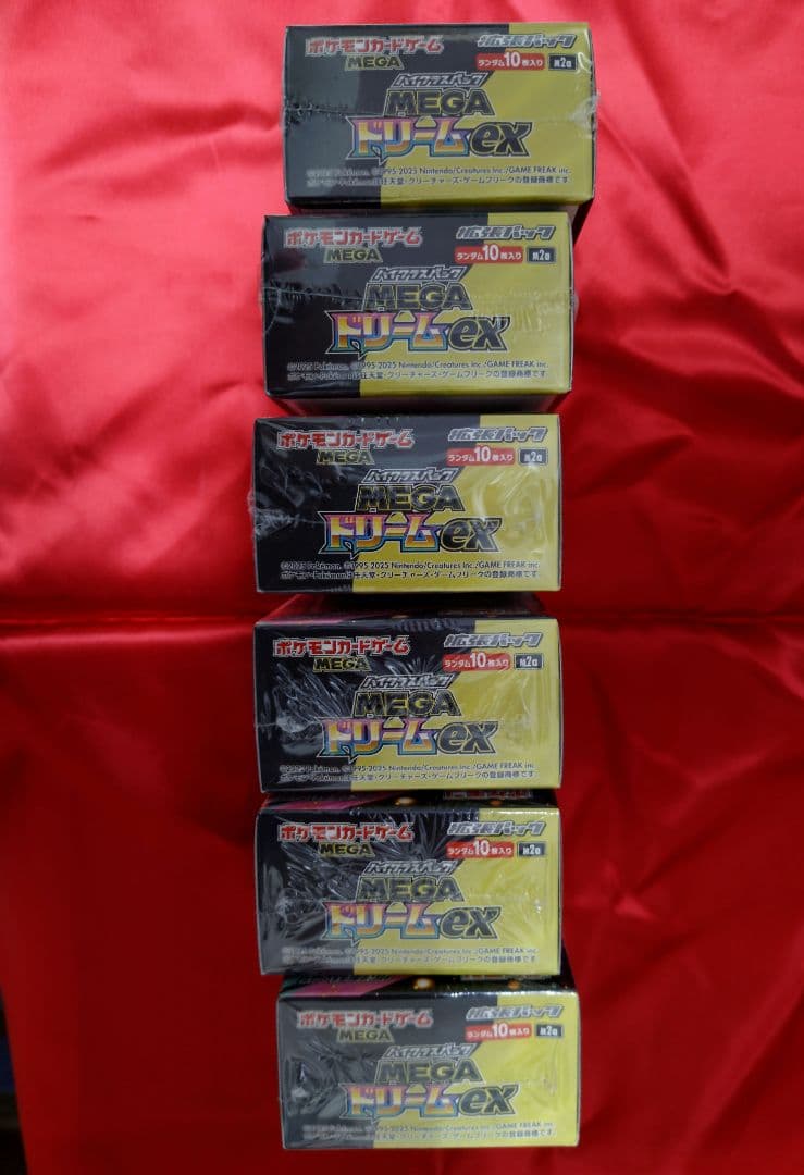 ポケモンカード MEGAドリームEX 6BOX シュリンク付 未開封品
