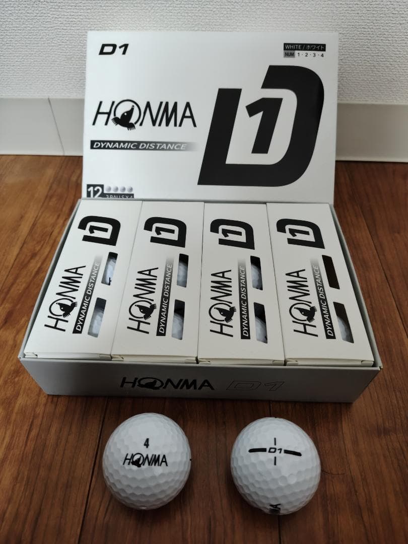【未使用】ゴルフボールセット HONMA D1 TITLEISTなど