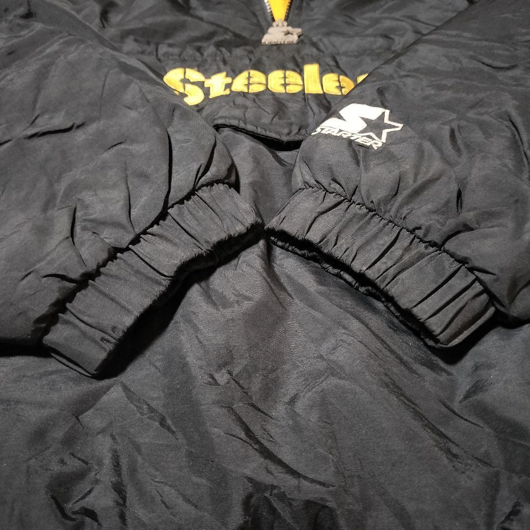 NFL ピッツバーグスティーラーズ 中綿 ウォームアップウェア L ブラック