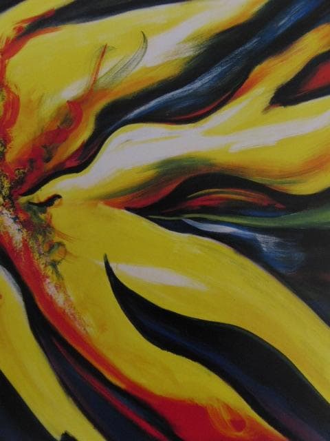 岡本太郎、【顔】、希少な大判額装用画集より、新品高級額装付、巨匠