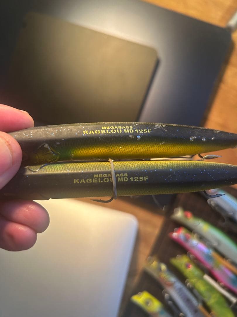 即購入可匿名配送可 Megabass カゲロウ125.124.155 9個セット