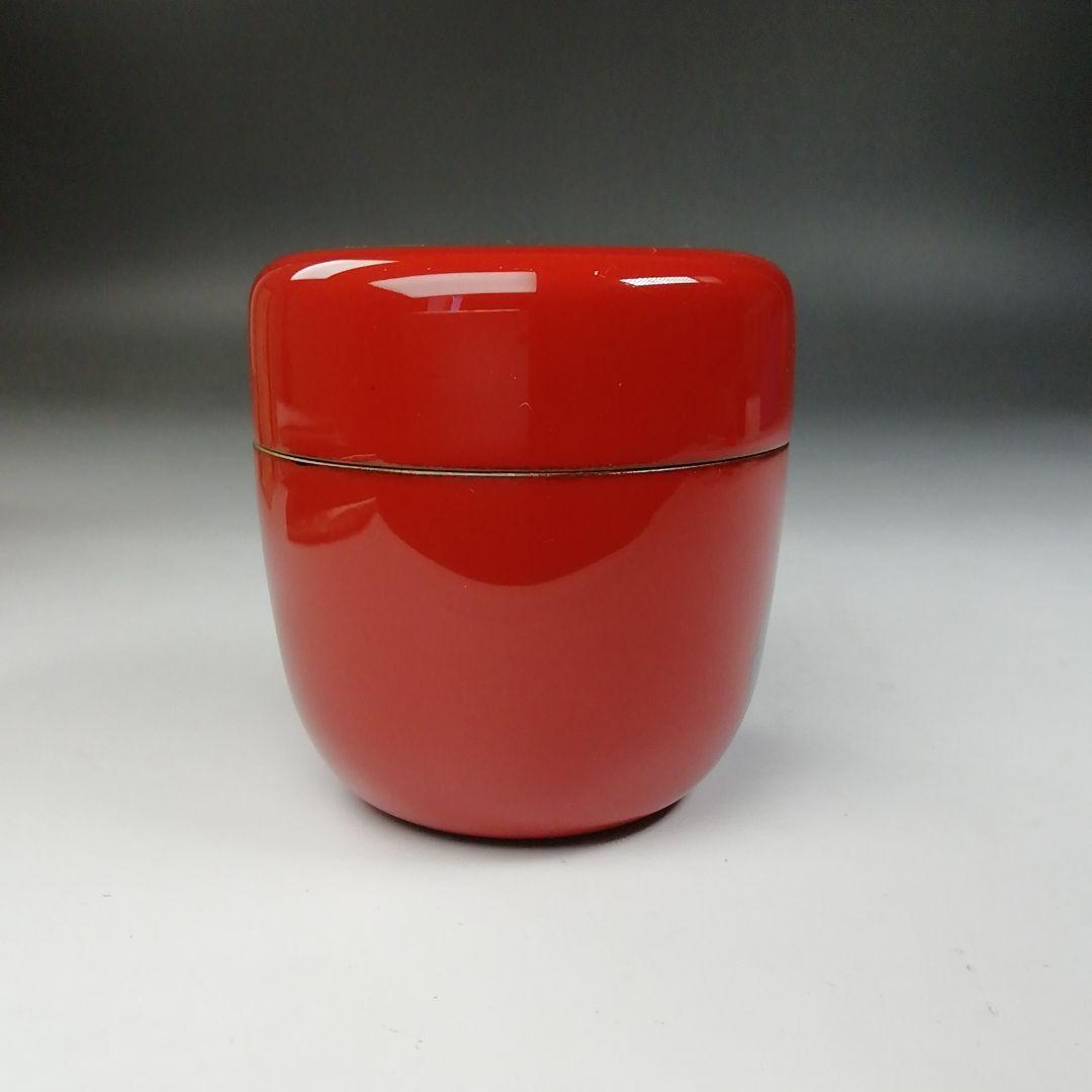 Ｔ７６７　棗　『壷々蒔絵』『中棗』『中村香鳳』　共箱　茶道具