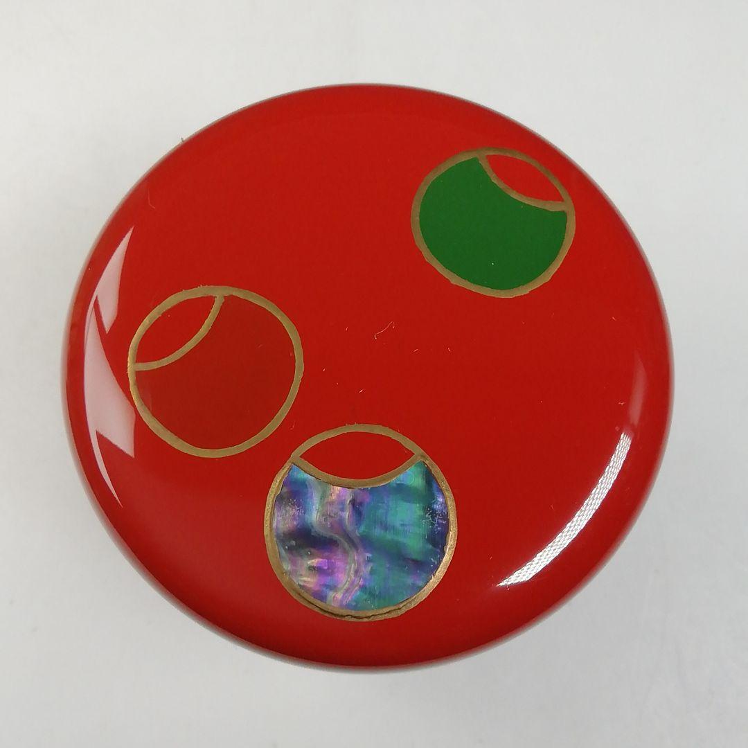 Ｔ７６７　棗　『壷々蒔絵』『中棗』『中村香鳳』　共箱　茶道具