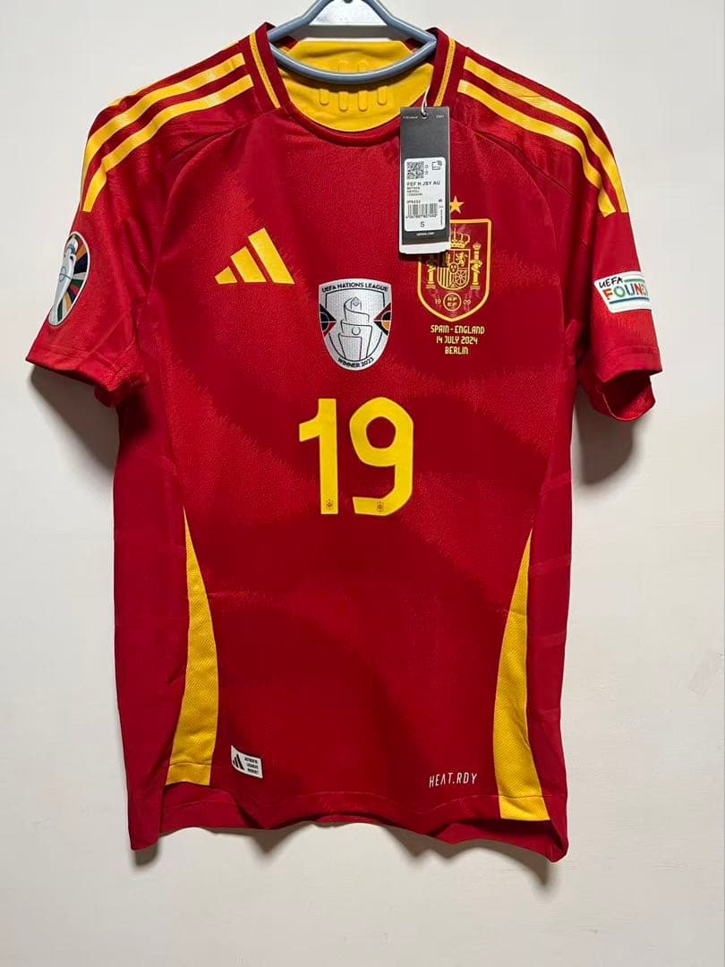 正規品/選手用仕樣 スペイン代表 24/25 Lamine Yamal 決勝