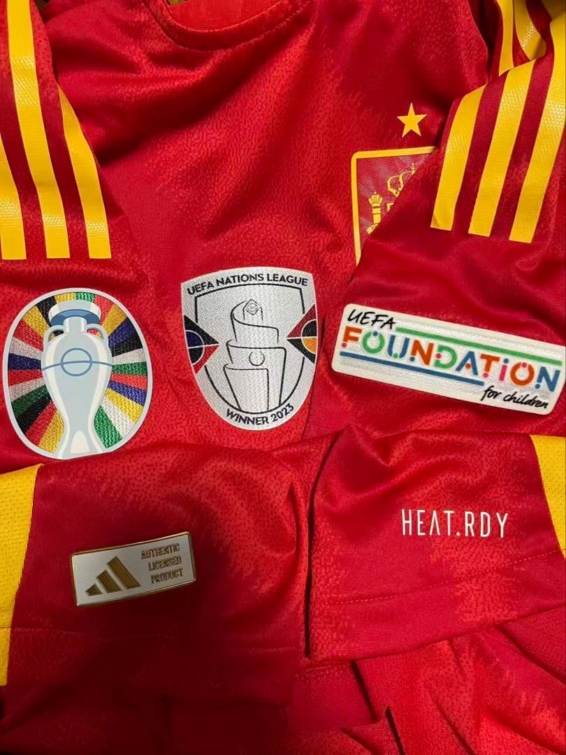 正規品/選手用仕樣 スペイン代表 24/25 Lamine Yamal 決勝