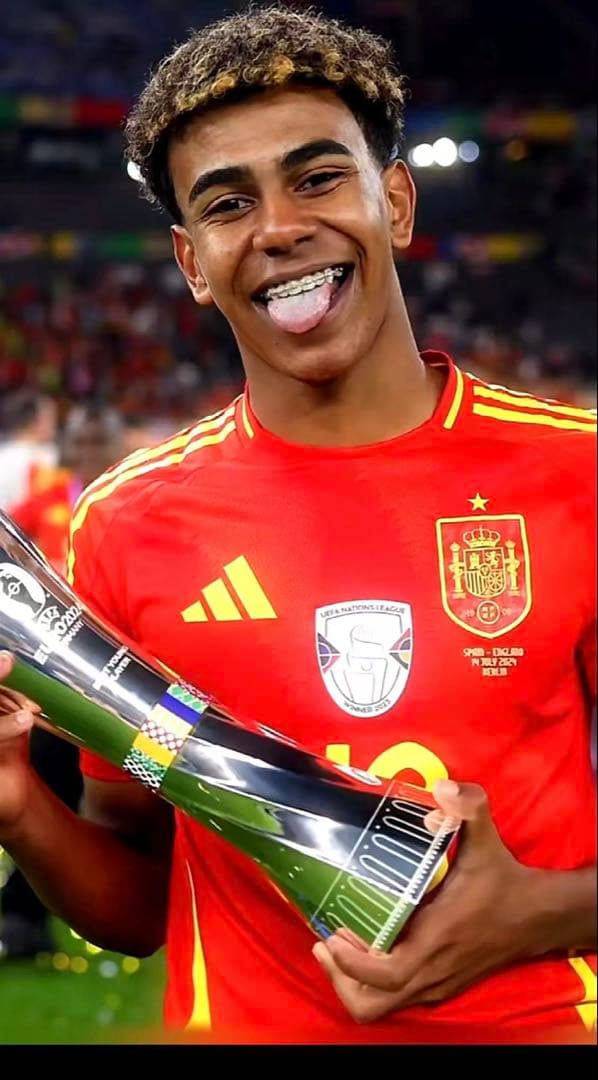 正規品/選手用仕樣 スペイン代表 24/25 Lamine Yamal 決勝