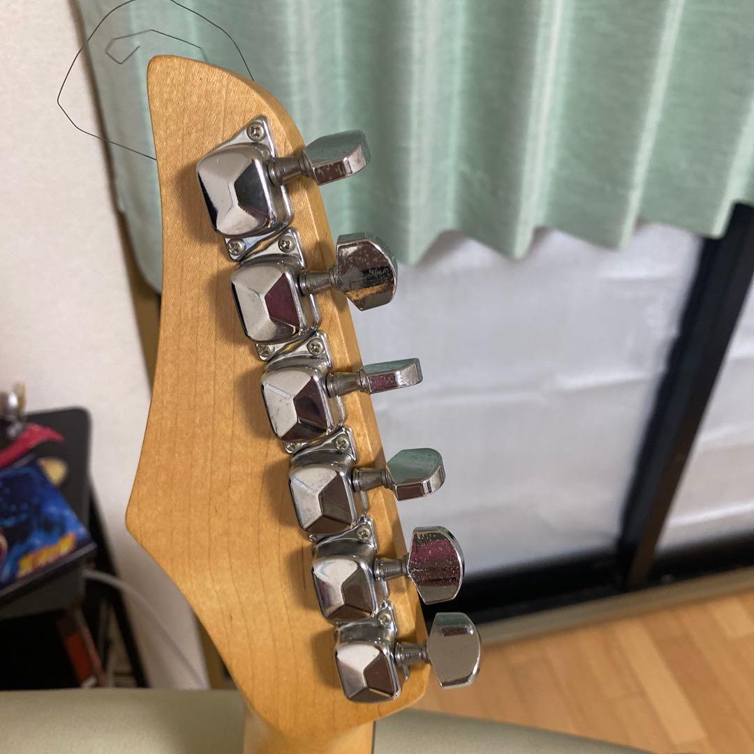 エレキギター サンバースト ギターケース付き