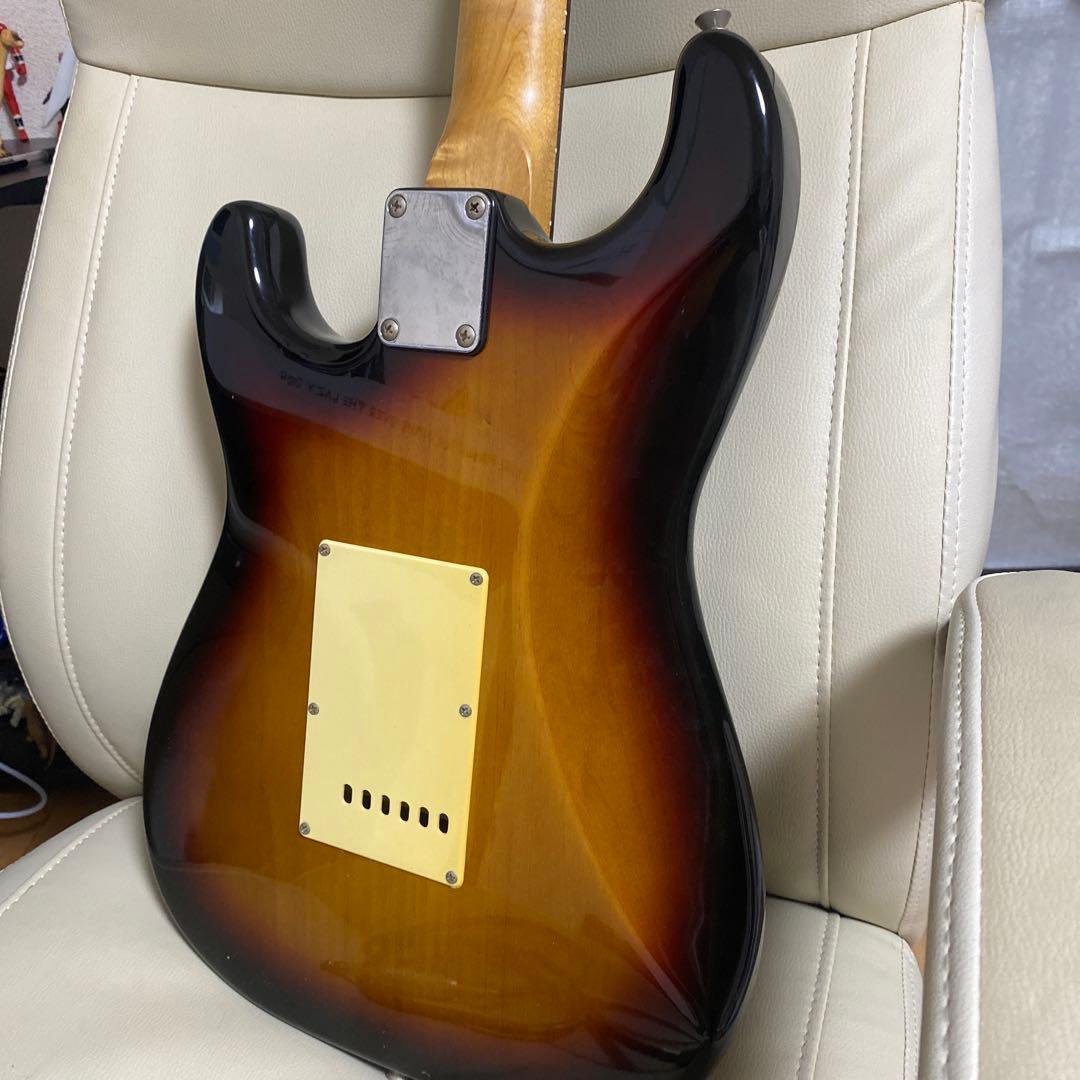 エレキギター サンバースト ギターケース付き