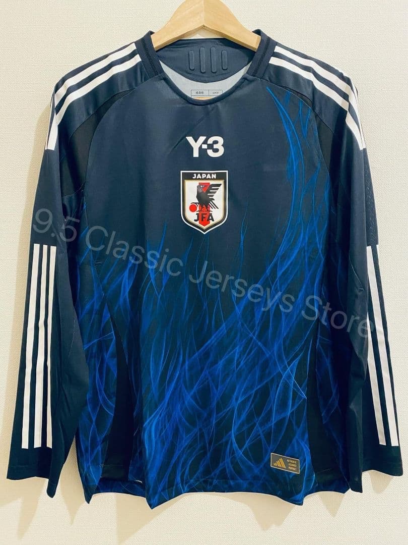 Y-3 日本代表 2024 ホーム ユニフォーム 長袖 選手着用 2XL