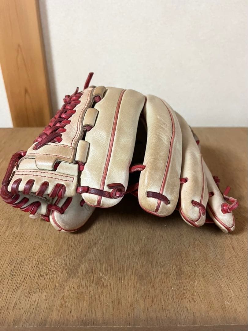 限定 軟式 カラー グラブ 己極 内野 オールラウンド