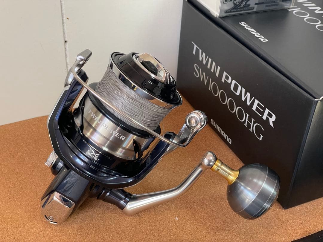 ツインパワーsw 10000HG 夢屋ハンドルノブ