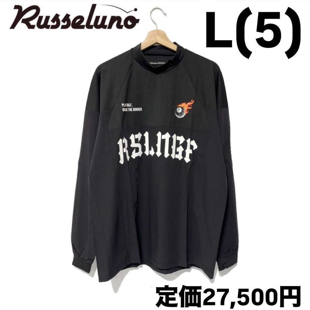 新品 ラッセルノ ゴルフ ウィンド ブレーク インナー ブラック L 5