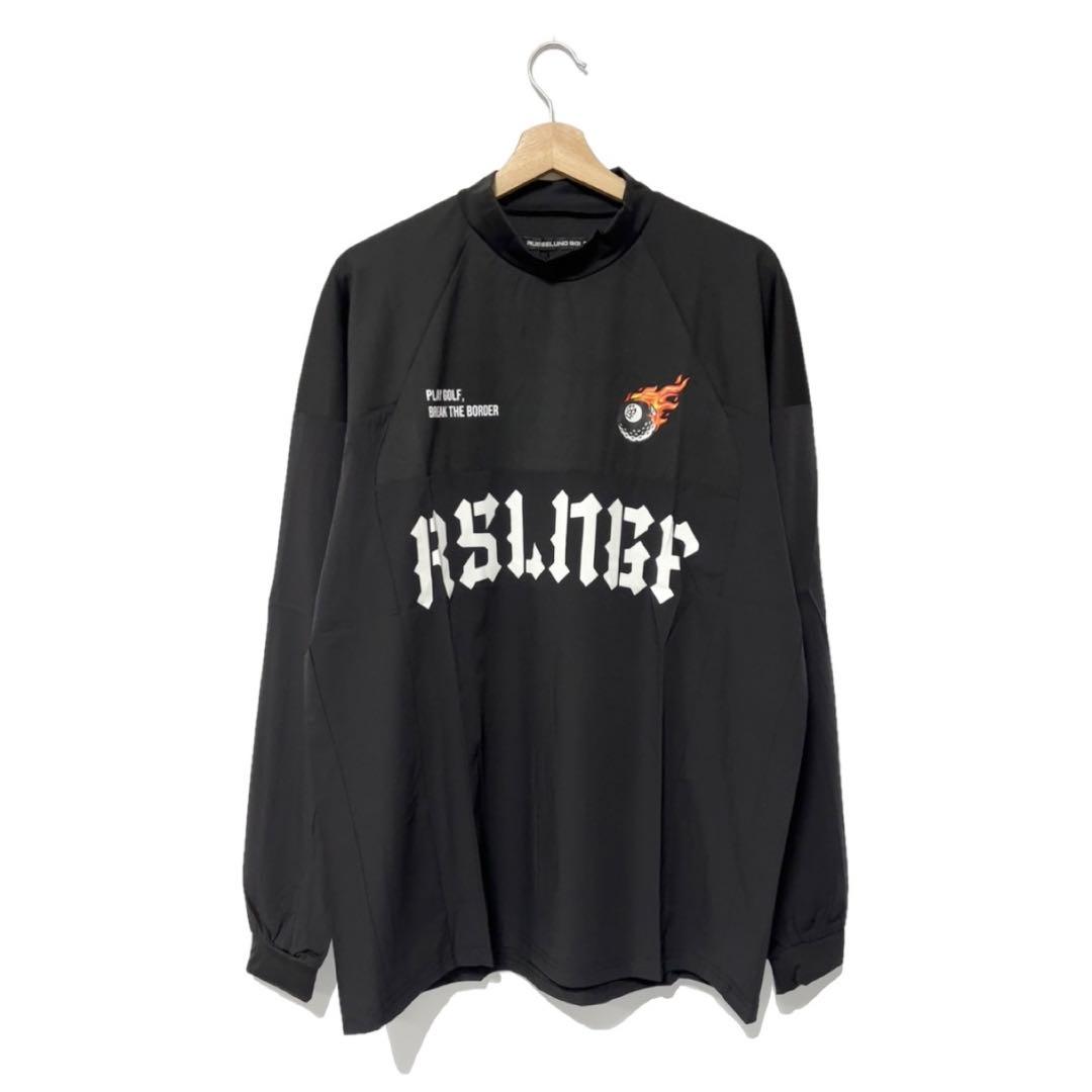 新品 ラッセルノ ゴルフ ウィンド ブレーク インナー ブラック L 5