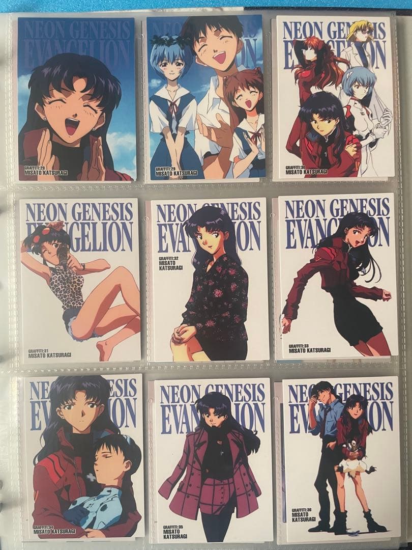 エヴァンゲリオン　カードダスマスターズ　第壱集　フルコンプ　1996年