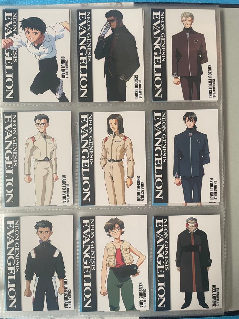 エヴァンゲリオン　カードダスマスターズ　第壱集　フルコンプ　1996年