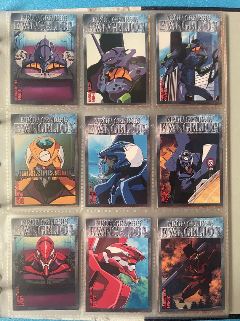 エヴァンゲリオン　カードダスマスターズ　第壱集　フルコンプ　1996年