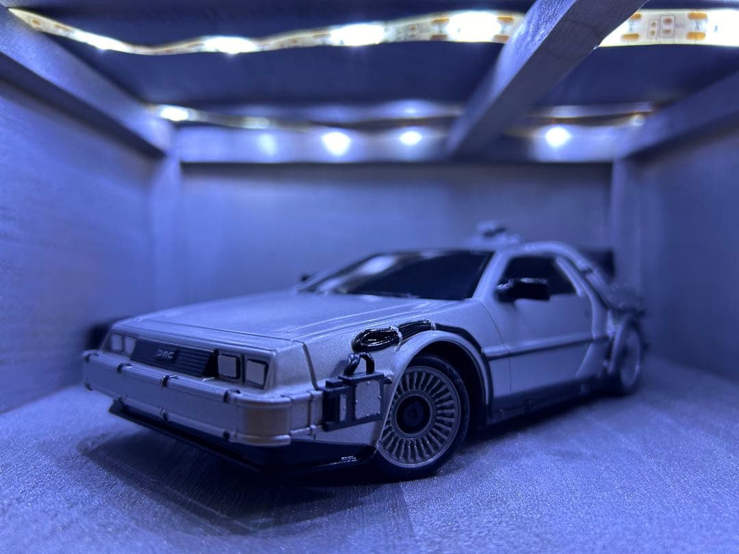 超レア‼️ バックトゥザフューチャー　ミニッツ　デロリアン　シャーシジャンク