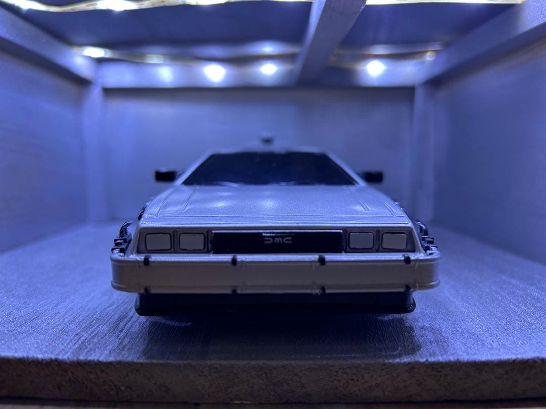 超レア‼️ バックトゥザフューチャー　ミニッツ　デロリアン　シャーシジャンク