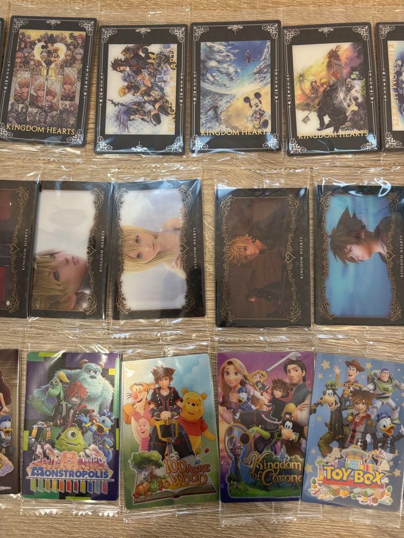 キングダムハーツウエハースセミコンプリート27枚