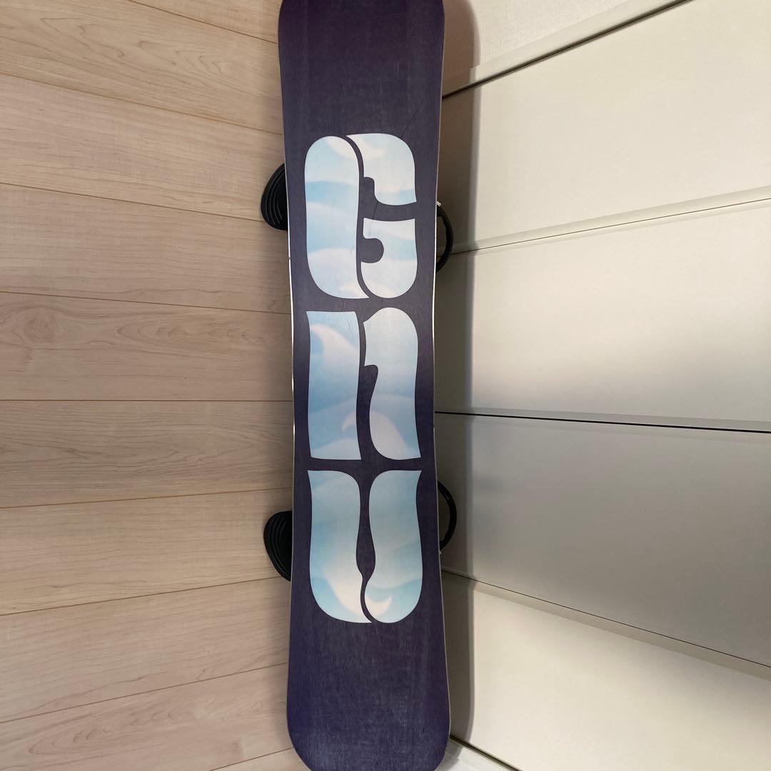 GNU スノーボード Fluxバインディング