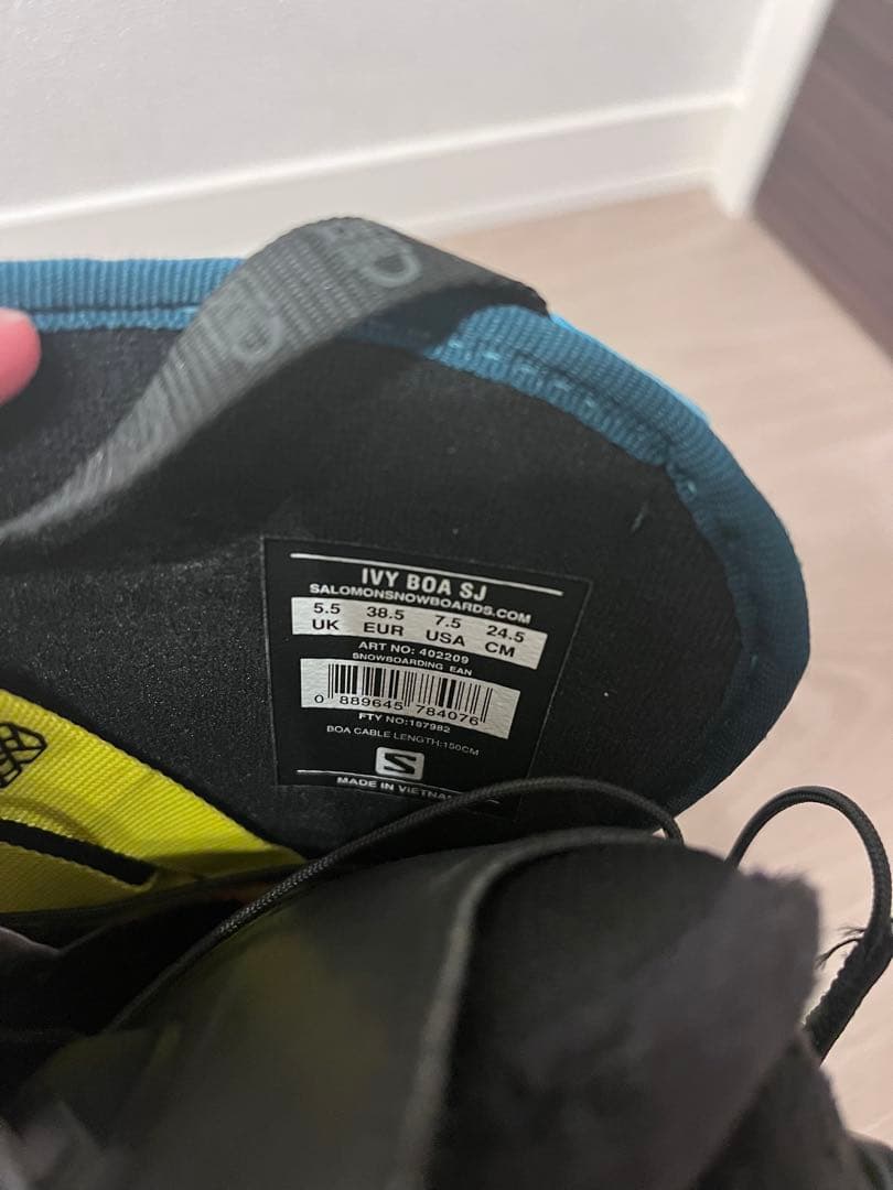 SALOMON IVY BOA SJ スノーボードブーツ 24.5
