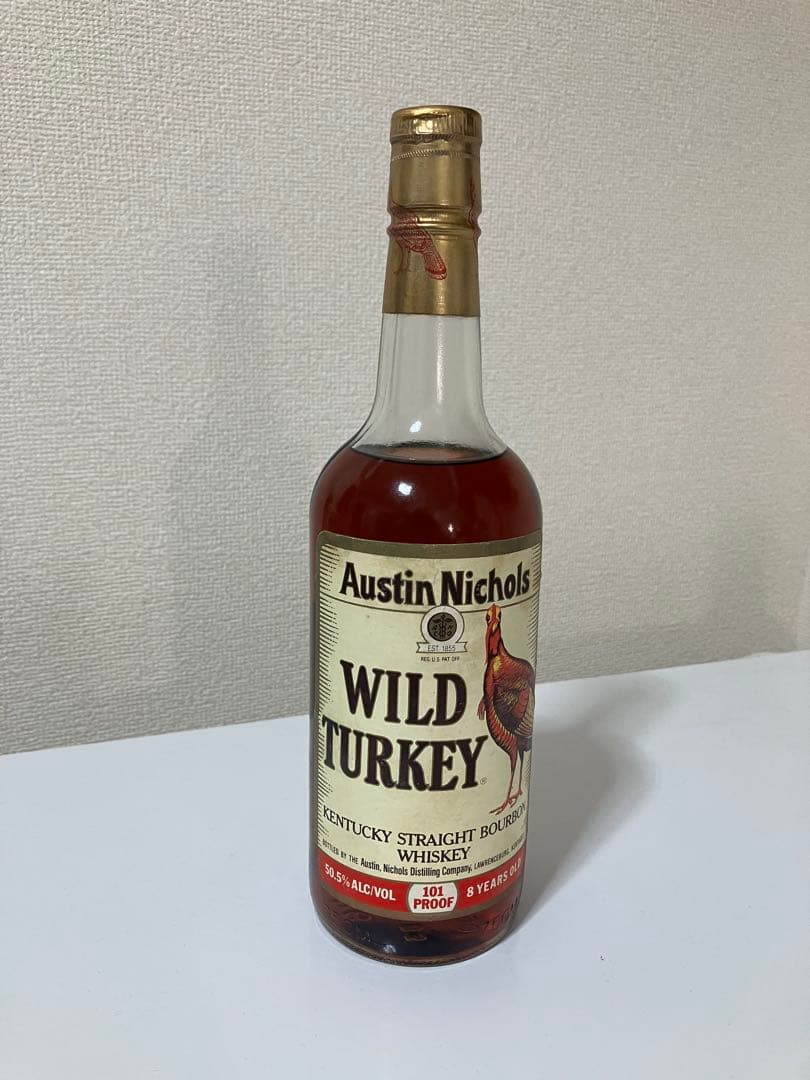 Austin Nichols WILD TURKEY 8年101プルーフ旧ボトル