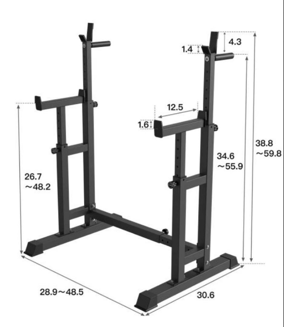 ★3/17まで特価★新品★セーフティスタンド スクワット ベンチプレス ラック
