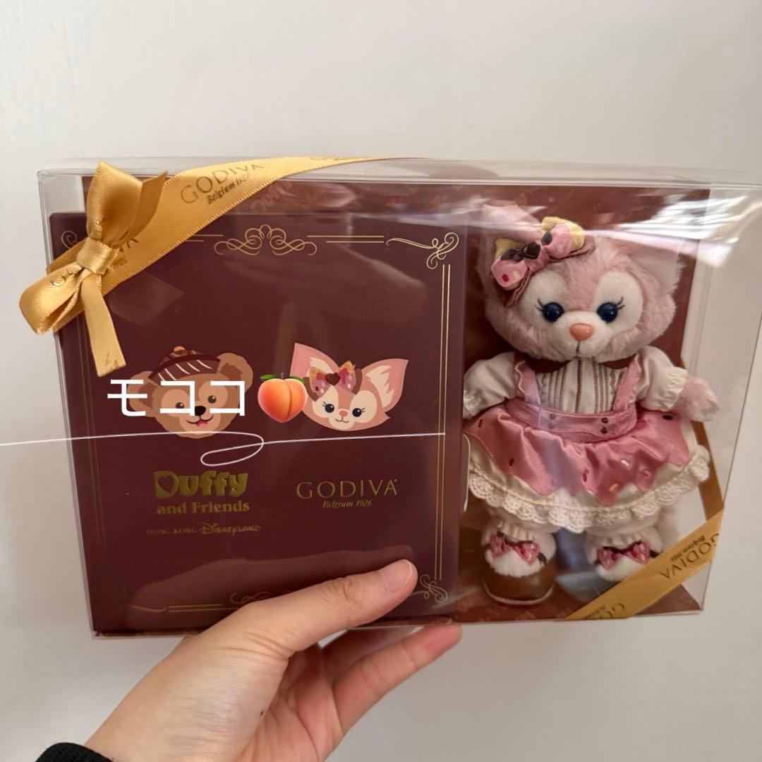 香港ディズニー　ゴディバ　コラボ　チョコレート　リーナベル　 ぬいぐるみ　レア