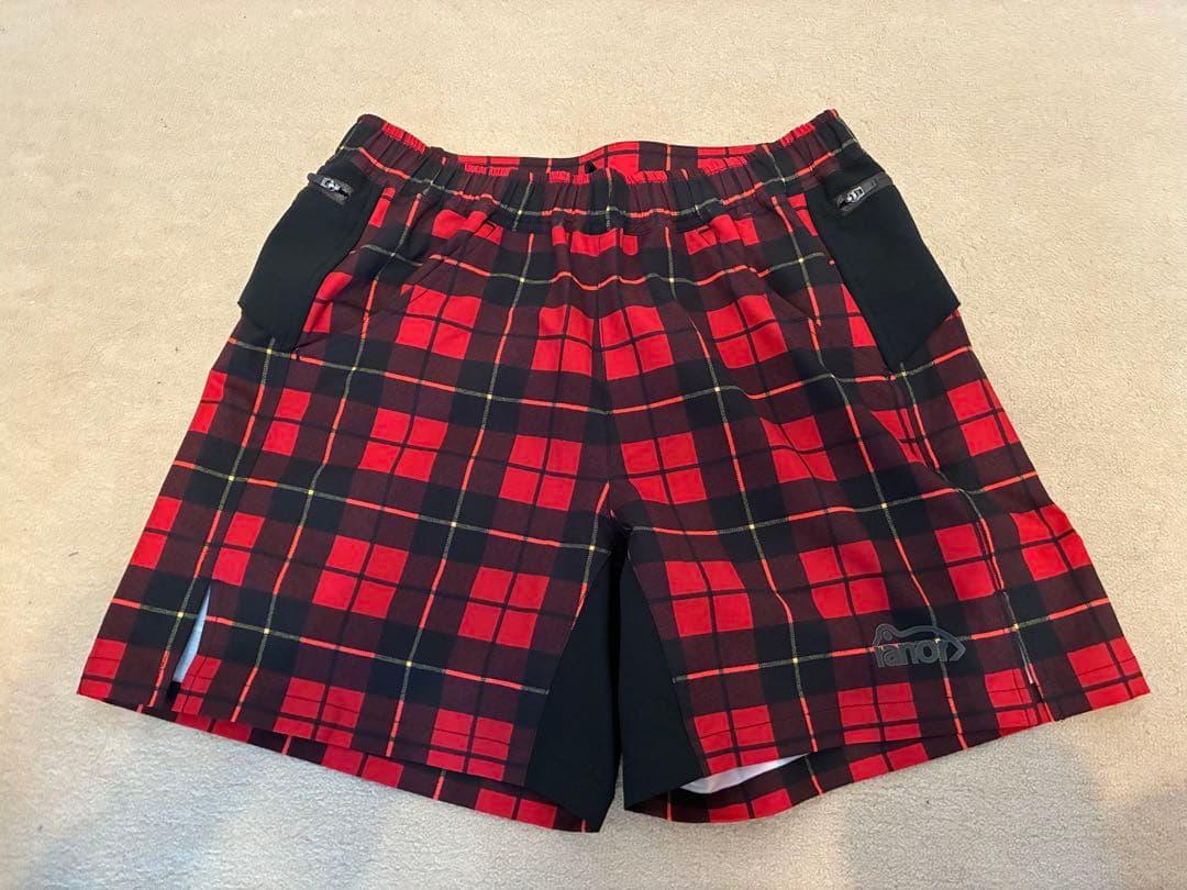 ranor ラナー タータンチェック セットアップ Sサイズ ランニング