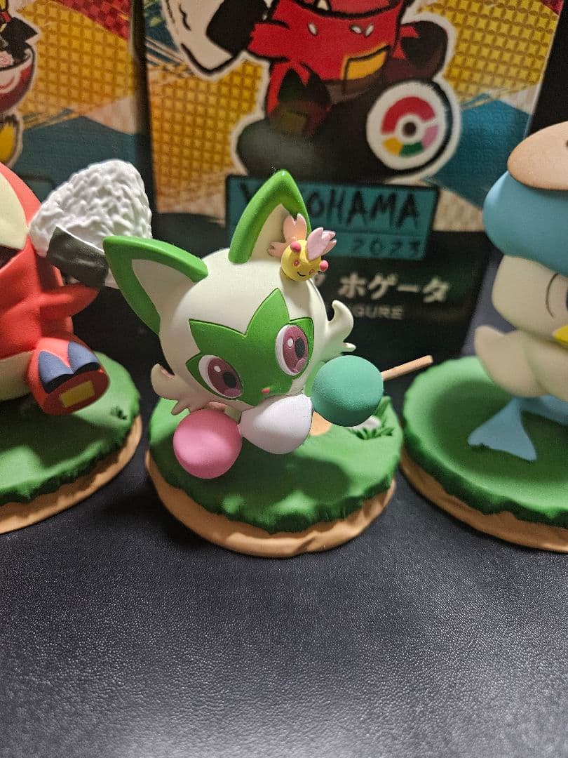 ポケモンWCS2023限定 ピカチュウ・ホゲータ・ニャオハ・クワッス フィギュア