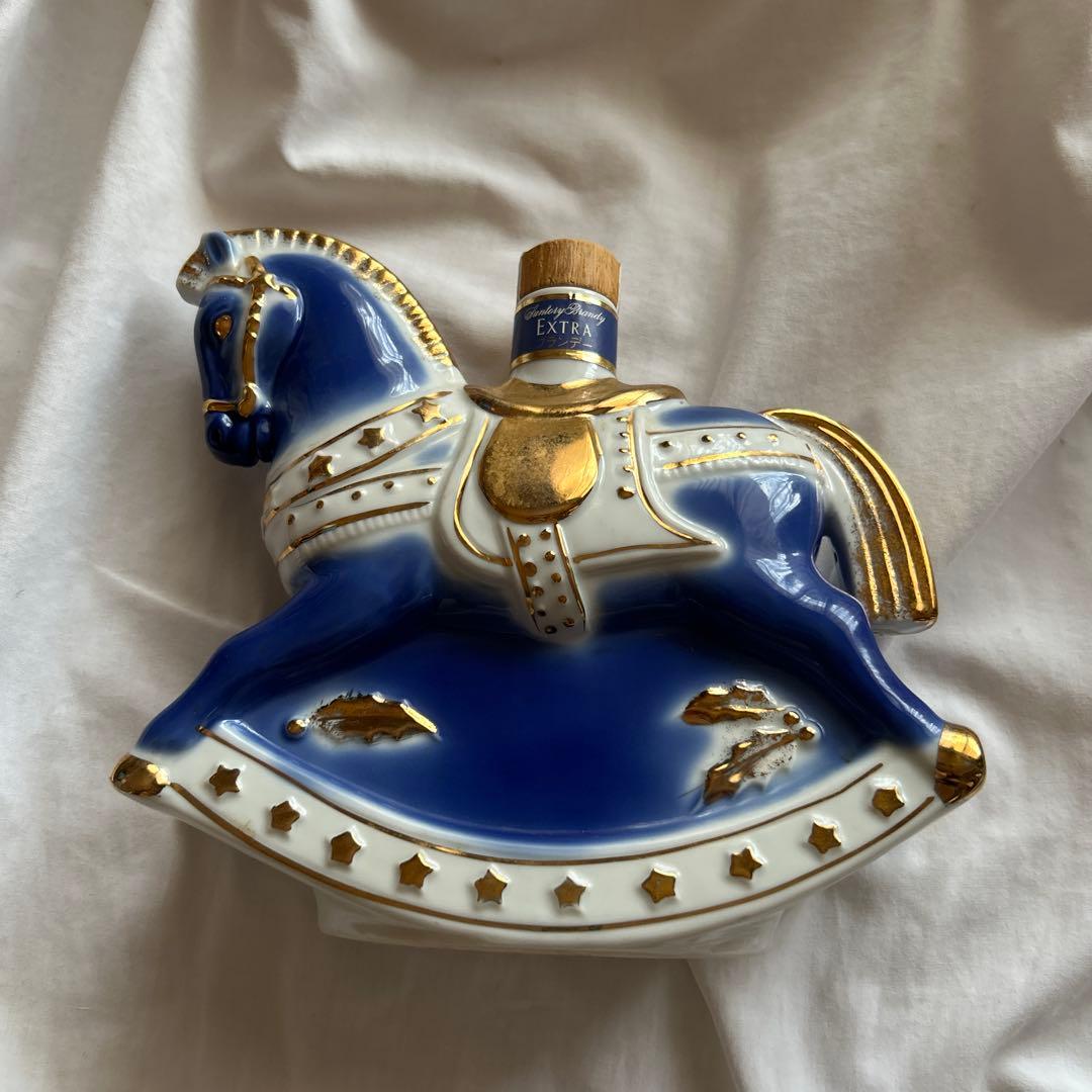 サントリー　Century Brandy Extra ロッキングホース陶器ボトル