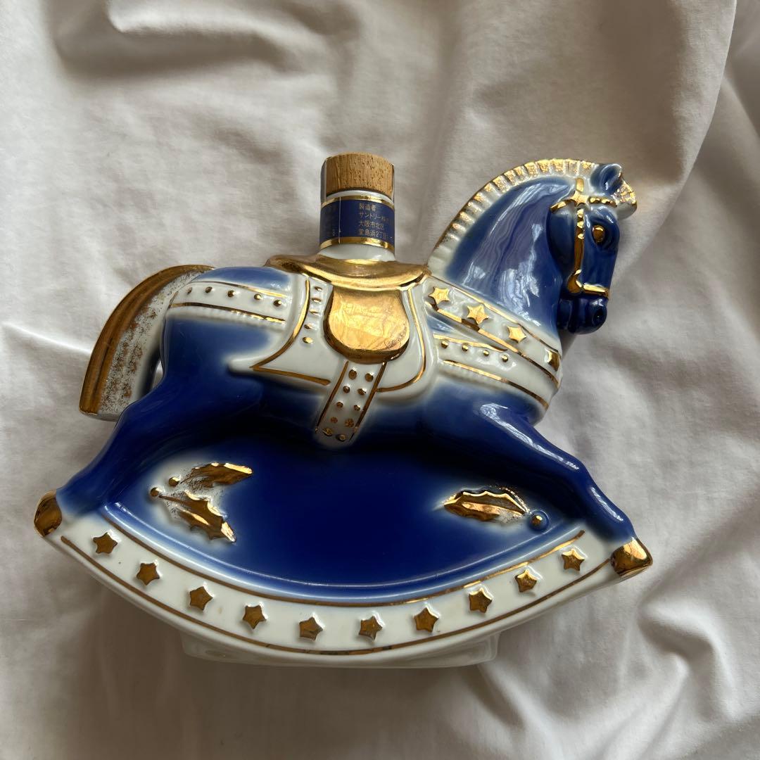 サントリー　Century Brandy Extra ロッキングホース陶器ボトル