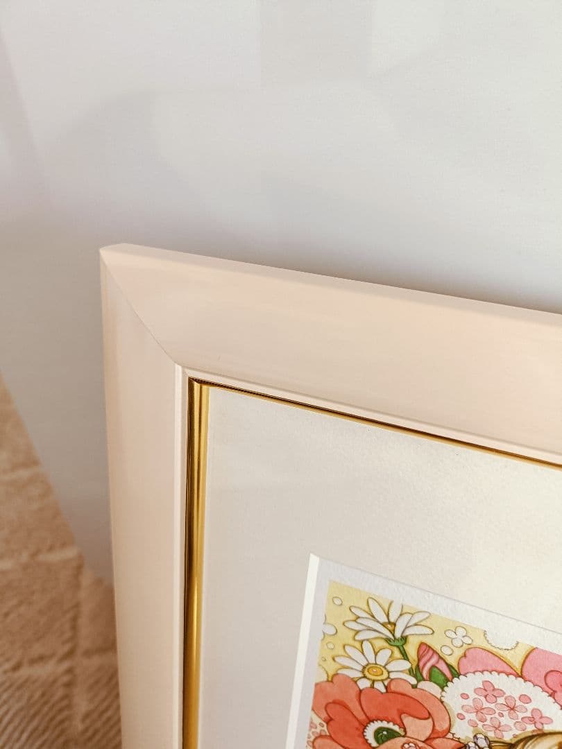 高橋真琴　複製原画 パリジェンヌ 薔薇の少女