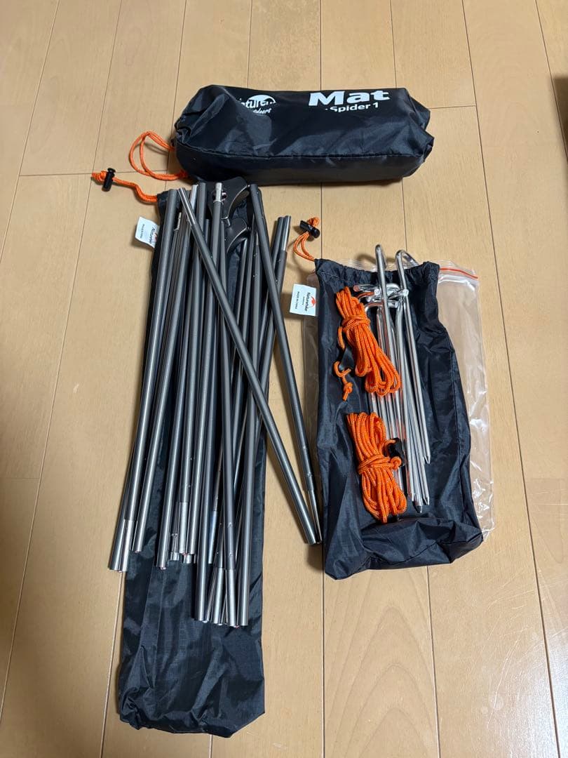 ネイチャーハイク ソロテント spider1 未使用品