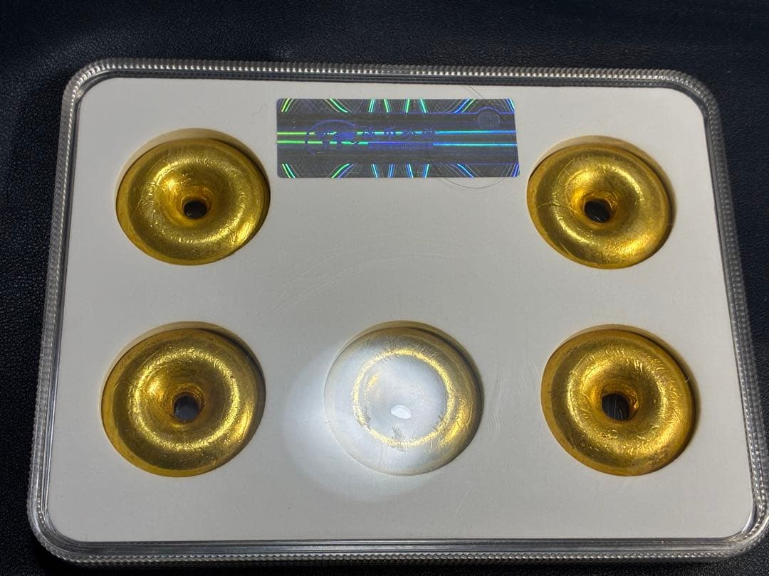 中国古銭　清代五代君主金錠　寶御賜足金銘　商売繁盛　風水開運　金運UPスラブ入り