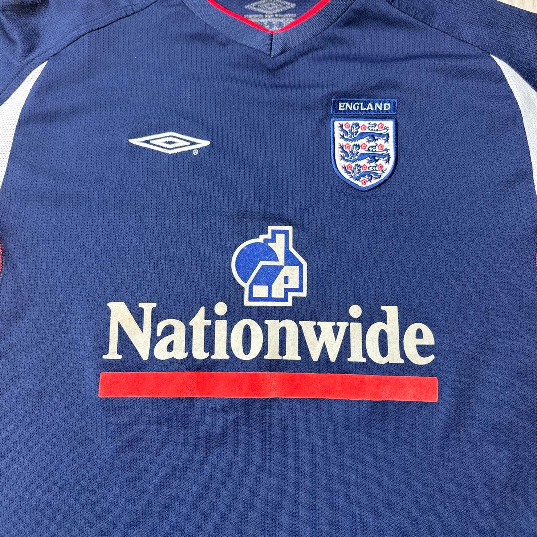 【レア】UMBRO イングランド代表ゲームシャツユニフォームNationwide