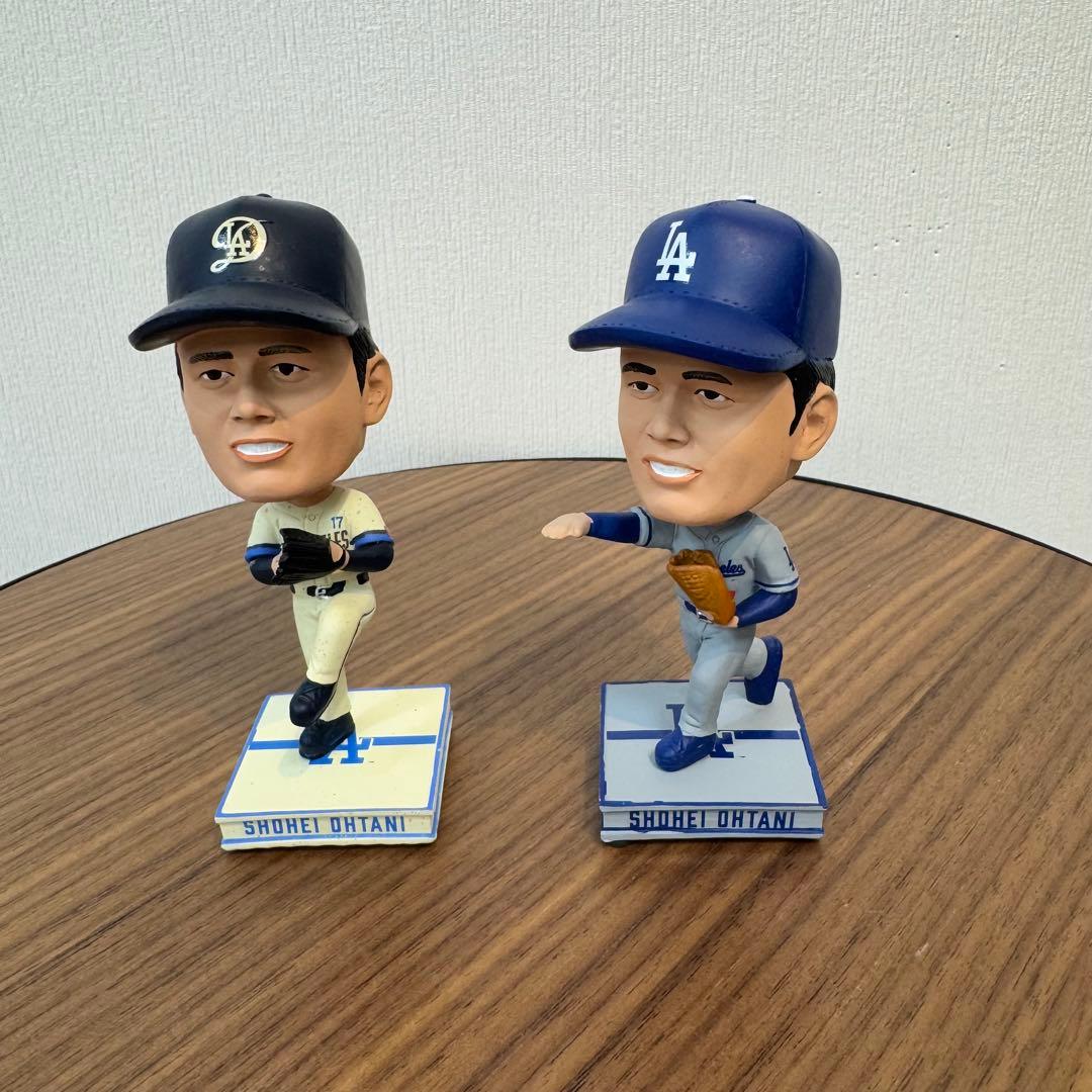 大谷翔平 ボブルヘッド エンゼルス ドジャース　2体セット
