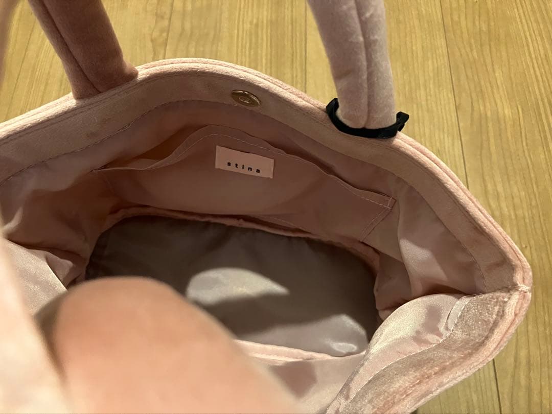 スティナ　ミニベロアバッグ