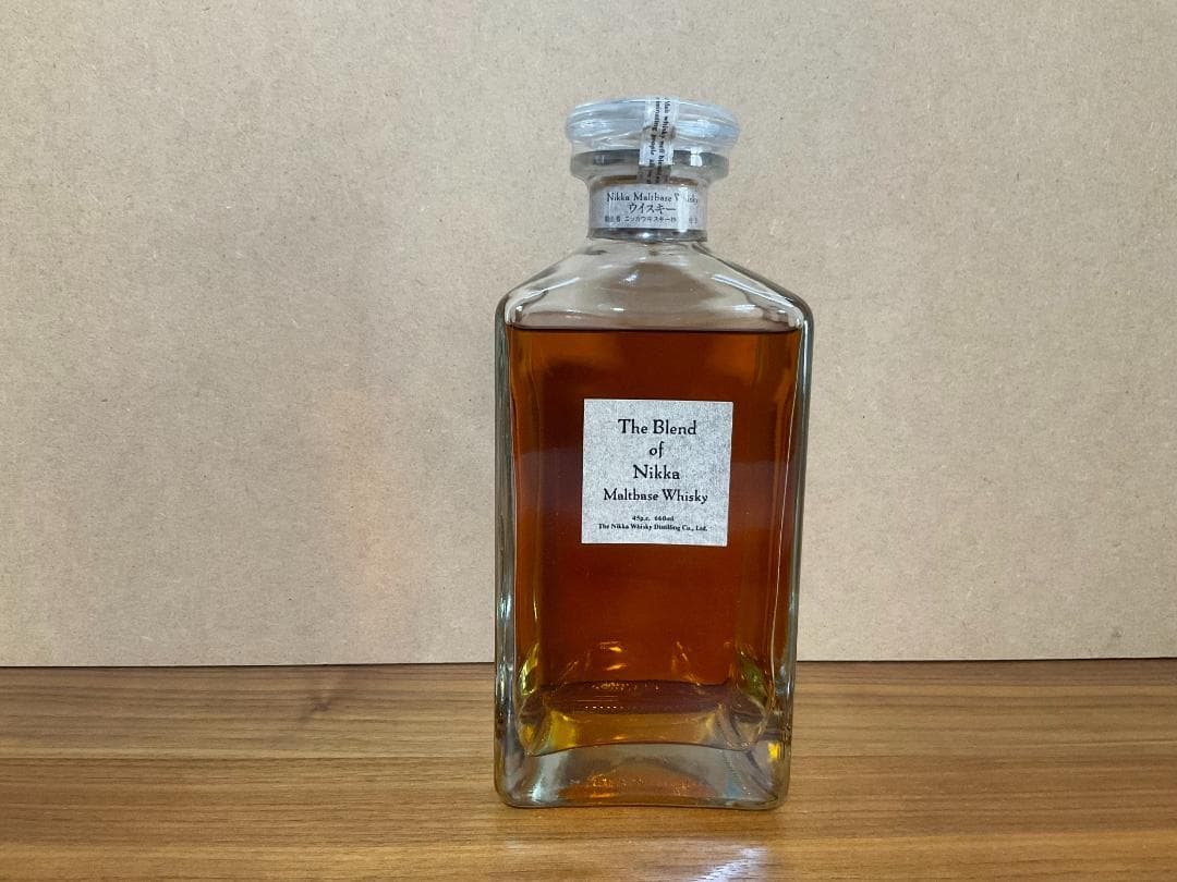 The Blend of Nikka Maltbase Whisky　箱付