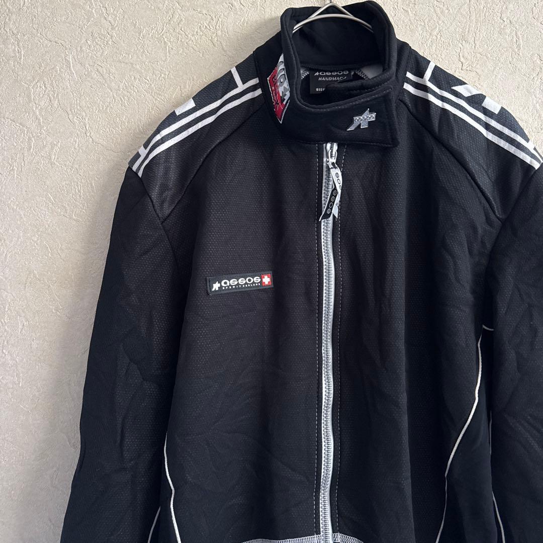 assos ウィンタージャケット サイクルジャケット スイス製 裏起毛 ブラック