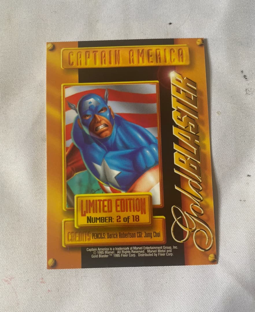その他 1995 Marvel l Captain America Gold