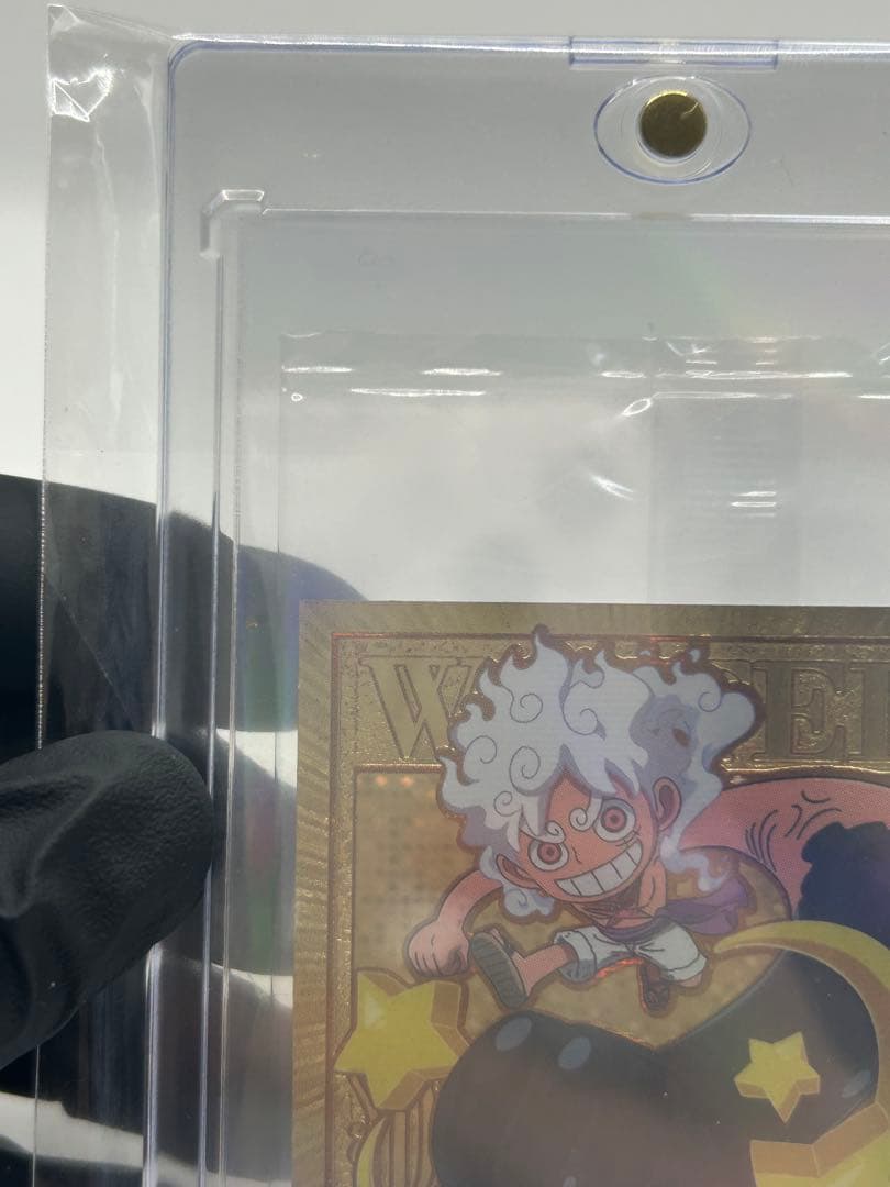 【希少】両面ニカ ワンピースウエハースLog.12 ゴールドパラレル　ニカルフィ