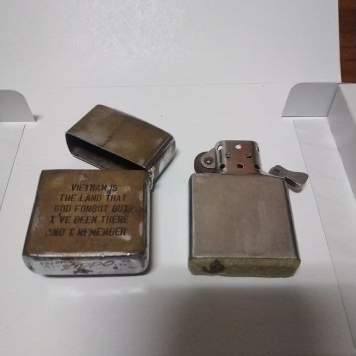 ベトナム戦争記念ライター 68-69 QUANG TRI
