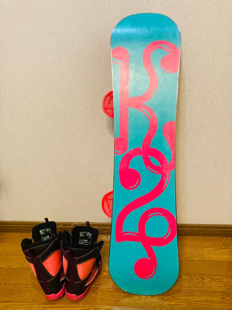 K2 キッズ用スノーボード 3点セット GROM PACK 100cm 子供用