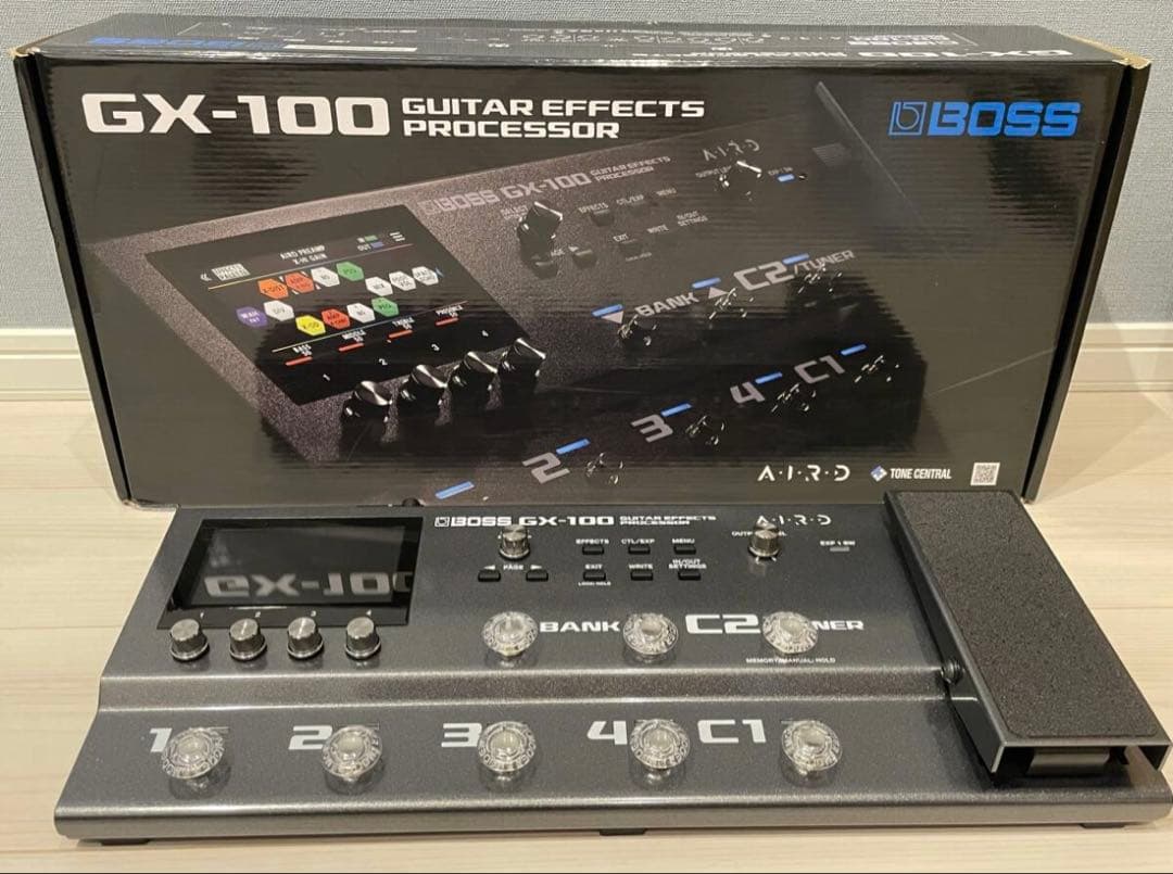BOSS GX-100 Bluetoothアダプタ+専用バッグ付マルチエフェクタ