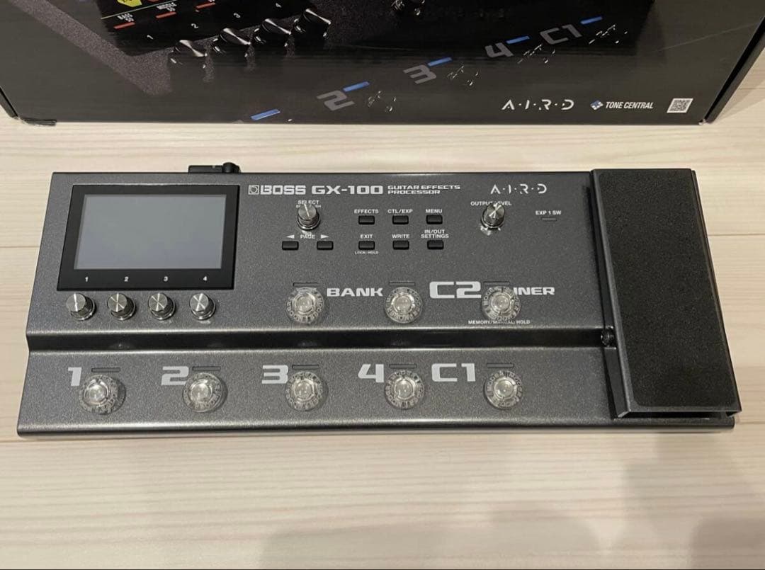 BOSS GX-100 Bluetoothアダプタ+専用バッグ付マルチエフェクタ