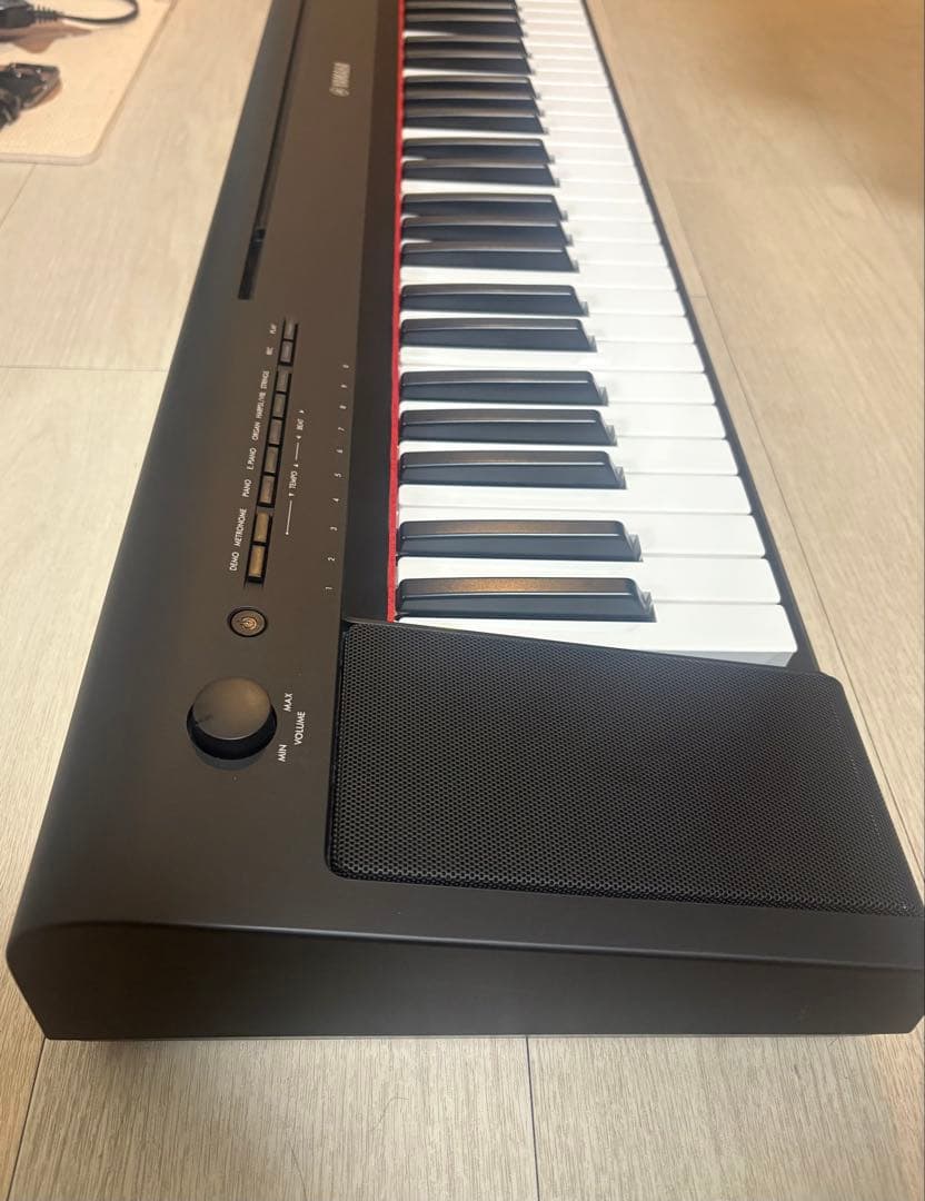 YAMAHA｜ヤマハ 電子キーボード ブラック NP-15B [61鍵盤]