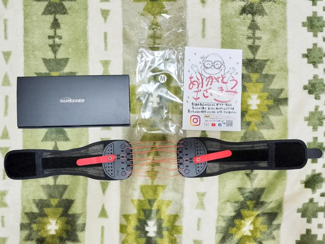 ガードナーフィットネスベルト Mサイズ 筋トレ スクワット デッドリフト 洗濯可